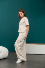 Костюм 24.2333 н Трикотаж двухнитка, колір Кремовий, 40(XS) - 42(S), 44(М) - 46(L) - Зображення 2