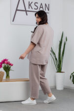 Комплект 25.2678 двуконечен трикотаж, цвят Светло лате, 48(XL), 50(XXL), 52(3XL) - Image 3