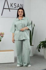 Set 25.2656 linen, color Mint , 48(XL), 50(XXL), 52(3XL)