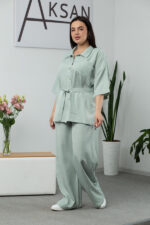 Set 25.2656 linen, color Mint , 48(XL), 50(XXL), 52(3XL) - Image 2
