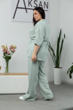 Set 25.2656 linen, color Mint , 48(XL), 50(XXL), 52(3XL) - Image 3