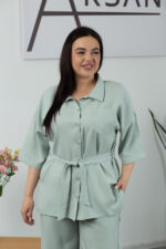 Set 25.2656 linen, color Mint , 48(XL), 50(XXL), 52(3XL) - Image 4