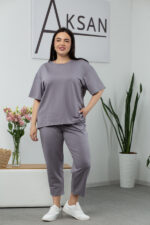 Костюм 25.2678 * Трикотаж двухнитка, колір Темно сірий, 48(XL), 50(ХХL), 52(3XL)