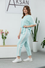Костюм 25.2677 н Трикотаж двухнитка, колір Ментол, 40(XS), 42(S), 44(М) - Зображення 2