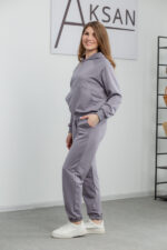 Костюм 25.2595 н Трикотаж двухнитка, колір Сіро графітовий, 40(XS), 42(S), 44(М) - Зображення 2