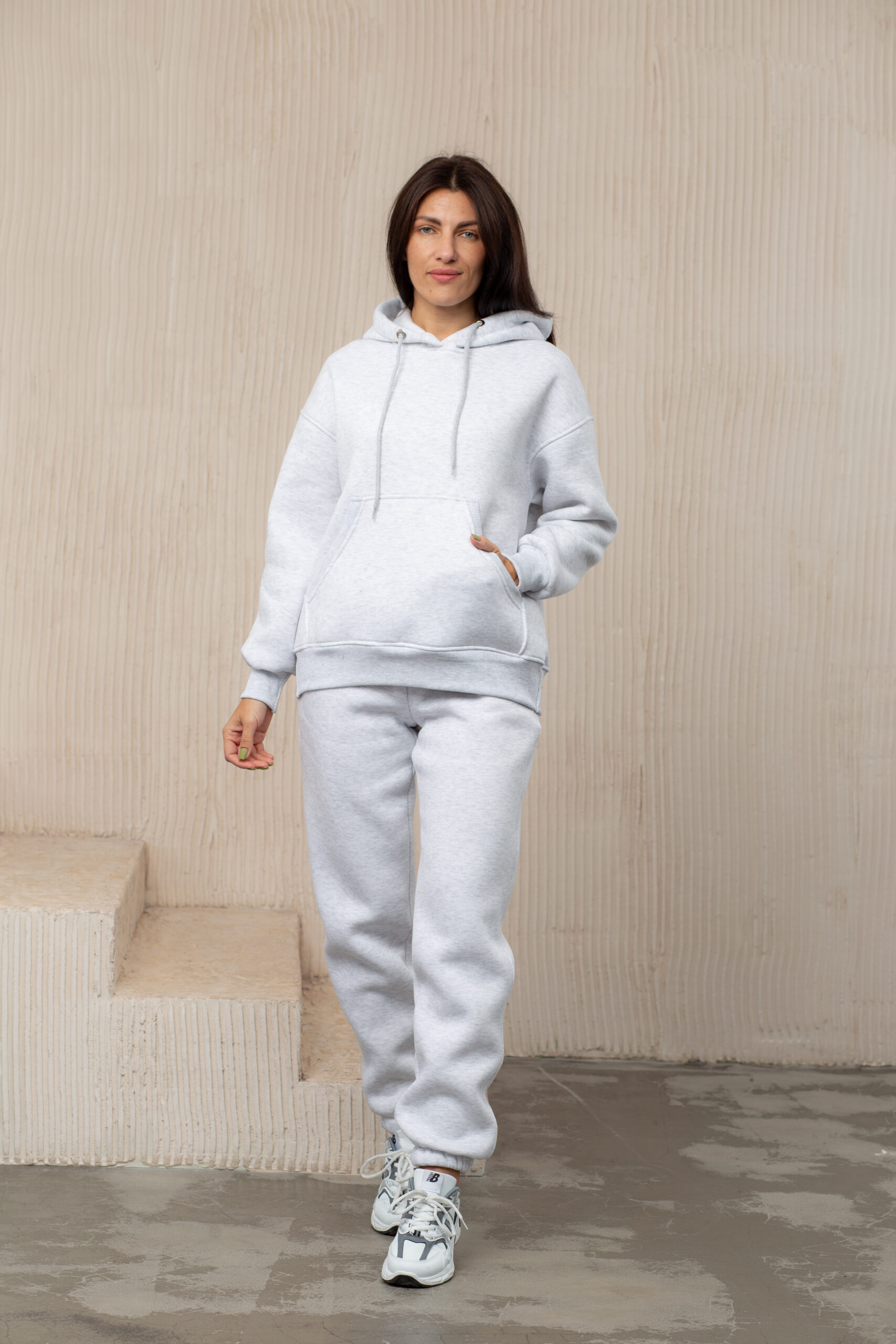 img_3213.jpg Костюм 24.2470 н.б Байка, колір Меланж, 40(XS), 42(S), 44(М) - Зображення 1