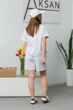 Костюм 25.2689 н Трикотаж двухнитка, колір Меланж, 40(XS) - 42(S), 44(М) - 46(L) - Зображення 3