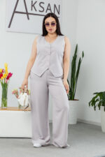 Костюм 24.2370 б Льон, колір Світло сірий, 48(XL), 50(ХХL)