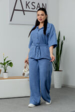Set 25.2656 in, culoare Denim, 48(XL), 50(XXL), 52(3XL) - Image 2