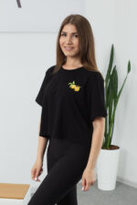 Футболка 25.2696 * Супрем, колір Чорний, 40(XS) - 42(S), 44(М) - 46(L) - Зображення 2