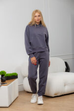 Костюм 24.2409 н Трикотаж петля, колір Графіт, 40(XS), 42(S), 44(М)