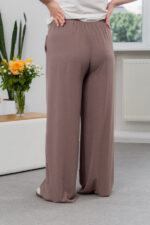 Штани 24.2322 б Американський креп, колір Какао, 46(L), 48(XL), 50(ХХL) - Зображення 3