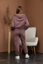 Костюм 25.2596 н Трикотаж двухнитка, колір Кавовий, 40(XS), 42(S), 44(М) - Зображення 3