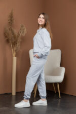 Костюм 25.2596 н Трикотаж двухнитка, колір Меланж, 40(XS), 42(S), 44(М) - Зображення 2