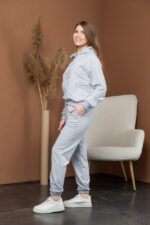 Костюм 25.2595 н Трикотаж двухнитка, колір Меланж, 40(XS), 42(S), 44(М) - Зображення 2