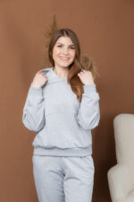 Костюм 25.2595 н Трикотаж двухнитка, колір Меланж, 40(XS), 42(S), 44(М) - Зображення 4