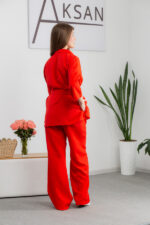 Set 25.2656 Leinen, Farbe Rot, 42(S), 44(M), 46(L) - Image 3