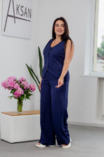 Костюм 24.2370 б Льон, колір Темно синій, 48(XL), 50(ХХL) - Зображення 2