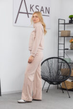 Костюм 25.2590 н Замш тонкий, колір Беж, 42(S), 44(М), 46(L) - Зображення 2