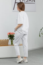 Костюм 25.2646 н Трикотаж двухнитка, колір Меланж, 40(XS), 42(S), 44(М) - Зображення 3