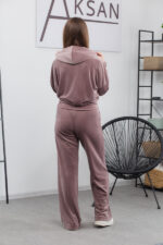 Костюм 25.2597 н Велюр тонкий, колір Капучіно, 40(XS), 42(S), 44(М) - Зображення 3