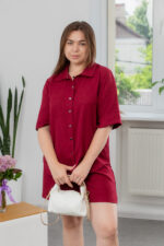 Костюм 25.2717 б Льон, колір Бургунді, 48(XL), 50(ХХL), 52(3XL) - Зображення 4
