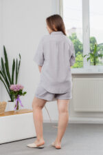 Костюм 25.2717 б Льон, колір Сірий, 48(XL), 50(ХХL), 52(3XL) - Зображення 3