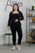 Штани 22.1528.б Котон тонкий, колір Чорний, 50(ХХL), 52(3XL), 54(4XL) - Зображення 4