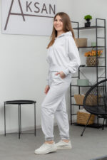 Костюм 25.2583 н Трикотаж двухнитка, колір Меланж, 40(XS), 42(S), 44(М) - Зображення 2