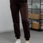 Hosen 25.493 Zweifaden-Strickstoff, Farbe Dunkle Schokolade, 42(S), 44(M), 46(L), 48(XL)