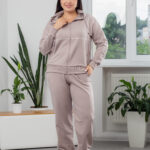Set 25.2729 two-thread knit fabric, color Light latte, 48(XL), 50(XXL), 52(3XL)