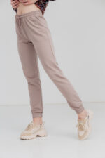 Damenhose 20.493, 42(S), 44(M), 46(L), 48(XL), Cappuccino 3, Sporthose mit Gummibund - Image 2