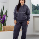 Set 25.2729 tricot dublu, culoare Fumé, 48(XL), 50(XXL), 52(3XL)