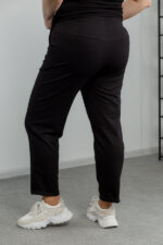 Штани 22.1530 с.б Трикотаж двухнитка, колір Чорний, 54(4XL), 56(5XL), 58(6XL) - Зображення 3