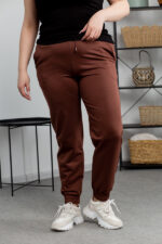 Hosen 25.493 Zweifaden-Strickstoff, Farbe Helle Schokolade, 48(XL), 50(XXL), 52(3XL)