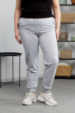 Hosen 25.493 Zweifaden-Strickstoff, Farbe Melange, 50(XXL), 52(3XL), 54(4XL)