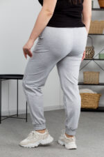 Hosen 25.493 Zweifaden-Strickstoff, Farbe Melange, 50(XXL), 52(3XL), 54(4XL) - Image 3