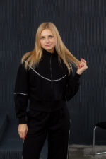 Костюм 24.2544 н Трикотаж петля, колір Чорний, 40(XS), 42(S), 44(М) - Зображення 4