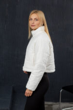 Куртка 24.2550 н Плащівка Лаке, колір Молочний, 40(XS), 42(S), 44(М) - Зображення 2