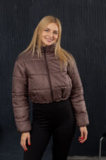 Куртка 24.2550 н Плащівка Лаке, колір Шоколад , 40(XS), 42(S), 44(М) - Зображення 4