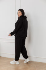 Костюм 23.2208 с.б Трикотаж петля, колір Чорний, 54(4XL), 56(5XL), 58(6XL) - Зображення 3
