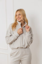Костюм 24.2549 н Трикотаж петля, колір Ніжно сірий, 40(XS), 42(S), 44(М) - Зображення 4