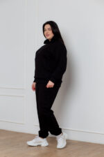 Костюм 24.2541 б Трикотаж петля, колір Чорний, 48(XL), 50(ХХL), 52(3XL) - Зображення 2