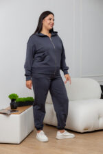 Костюм 24.2410 б Трикотаж двухнитка, колір Фуме, 46(L), 48(XL), 50(ХХL) - Зображення 2