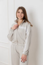 Костюм 25.2568 н Трикотаж петля, колір Ніжно сірий, 40(XS), 42(S), 44(М) - Зображення 4