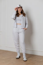 Костюм 25.2571 н Трикотаж двухнитка, колір Меланж, 40(XS), 44(М)