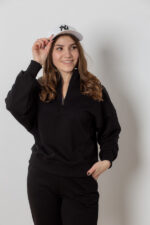 Костюм 25.2566 н Трикотаж петля, колір Чорний, 40(XS), 42(S), 44(М) - Зображення 4