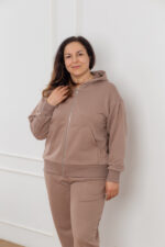 Костюм 25.2567 б Трикотаж петля, колір Капучіно, 46(L), 48(XL), 50(ХХL) - Зображення 4