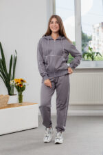 Set 25.2729 two-thread knit fabric, color Gray graphite, 42(S), 44(M), 46(L)