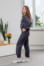 Комплект 25.2729 двуконечен трикотаж, цвят Графит, 42(S), 44(M), 46(L) - Image 2